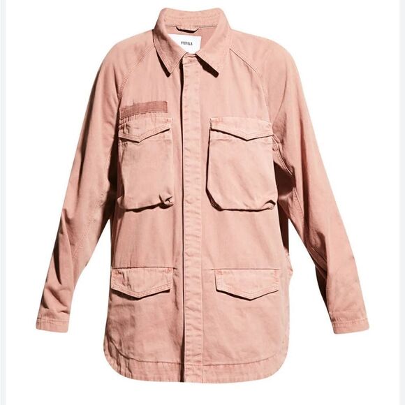 pistola Jackets & Blazers - Pistola Brianna Oversized Utility Jacket in Clay Size Medium. NWT